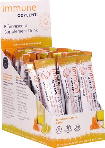 Vitalah Oxylent Immune Oxylent® Sabor Tangerina-Limão - 30 Sachês - Reforço Imunológico Completo