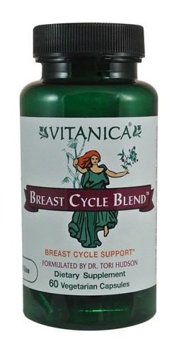 Vitanica Breast Cycle Blend™ - 60 Cápsulas Vegetarianas para o Bem-Estar Feminino