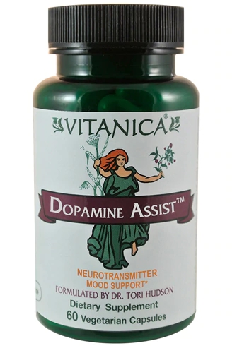 Vitanica Dopamine Assist 60 Cápsulas Vegetarianas - Suporte ao Bem-Estar