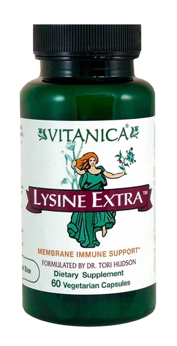 Vitanica Lysine Extra: Suporte Imunológico com L-Lisina e Extratos Naturais - 60 Cápsulas Vegetarianas