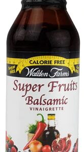 Molho Balsâmico Vinaigrette Super Frutas Walden Farms Zero Calorias 355ml