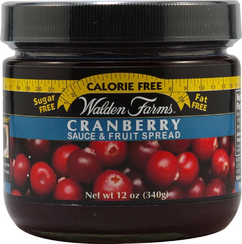 Molho e Geleia de Cranberry Walden Farms 340g - Zero Calorias