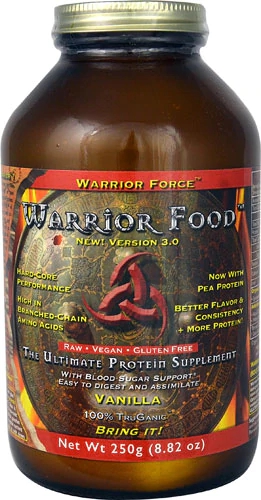 Warrior Food Suplemento Proteico Vanilla 250g - Força e Recuperação