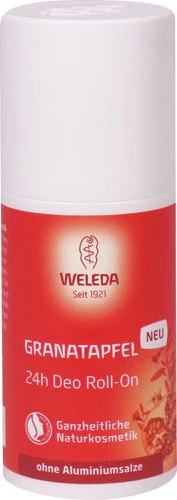Desodorante Roll-On Weleda Romã 24h - 50ml: Proteção Natural e Bem-Estar