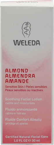Loção Facial Weleda Amêndoa Hidratante Suave 30ml - Pele Sensível