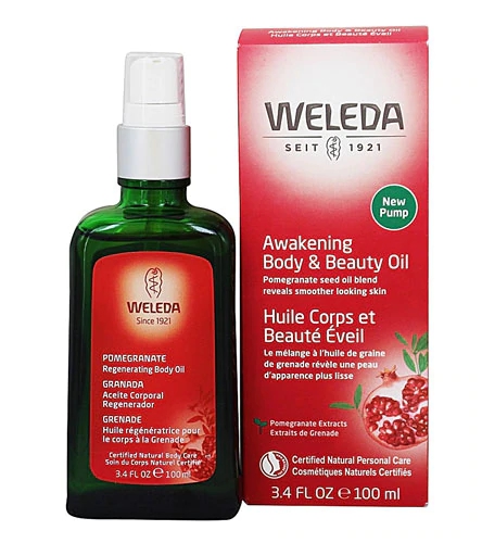 Óleo Corporal e de Beleza Weleda Romã Revigorante - 100ml