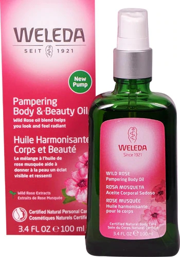 Óleo Corporal Weleda Rosa Mosqueta 100ml - Hidratação e Regeneração Natural