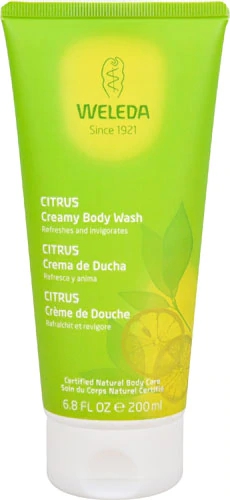 Sabonete Líquido Corporal Weleda Cítrico 200ml - Limpeza Revigorante e Natural