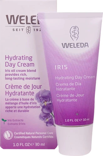 Creme Hidratante Facial Dia Weleda Íris 30ml - Pele Radiante e Nutrita