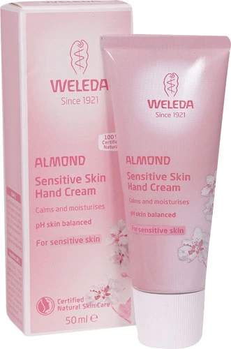 Creme para Mãos Weleda Amêndoa Pele Sensível 50g - Hidratação e Suavidade