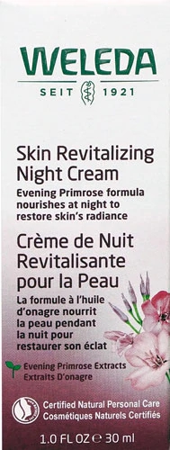 Creme Revitalizante Noturno Weleda 30ml - Regeneração Profunda da Pele