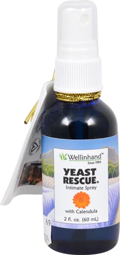 Well In Hand Yeast Rescue Spray 59ml - Alívio Natural para Desconfortos