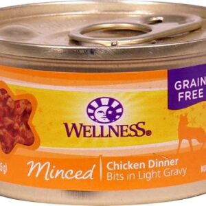 Comprar wellness canned cat food grain free minced chicken dinner -- 3 oz preço no brasil dog food & treats pet health suplementos em oferta wet food suplemento importado loja 53 online promoção -