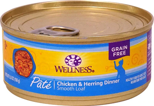 Wellness Complete Health™ Ração Úmida para Gatos: Frango e Arenque - 156g
