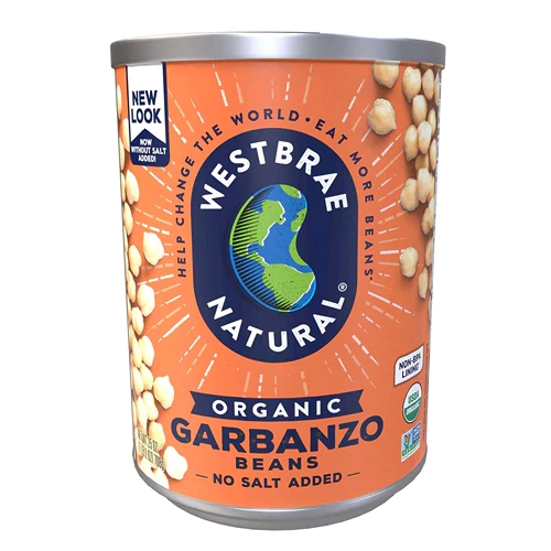Grão de Bico Orgânico Westbrae Natural - 709g