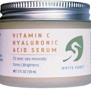 Sérum Facial White Egret Vitamina C Ácido Hialurônico 59ml - Brilho e Hidratação Profunda