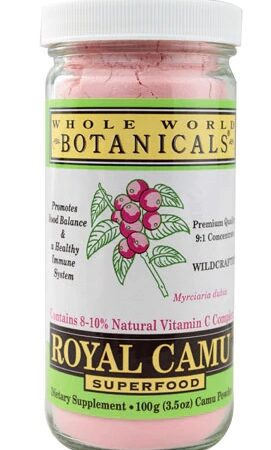 Comprar whole world botanicals royal camu powder wildcrafted -- 100 g preço no brasil camu camu herbs & botanicals immune support suplementos em oferta suplemento importado loja 227 online promoção -