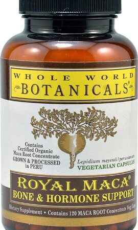 Comprar whole world botanicals royal maca® bone & hormone support -- 120 vegetarian capsules preço no brasil energy herbs & botanicals maca suplementos em oferta suplemento importado loja 281 online promoção -