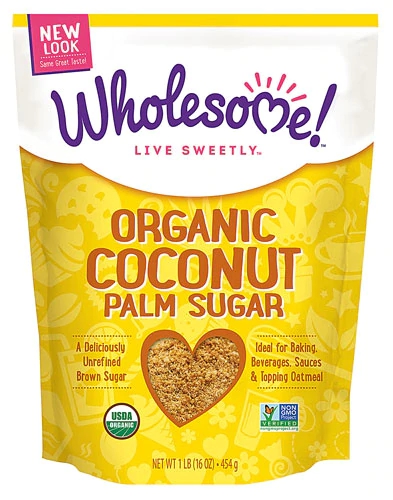 Açúcar de Coco Orgânico Wholesome - 454g
