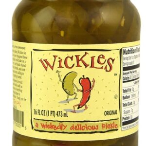 Comprar wickles pickles original -- 16 fl oz preço no brasil condiments food & beverages olives suplementos em oferta suplemento importado loja 41 online promoção -