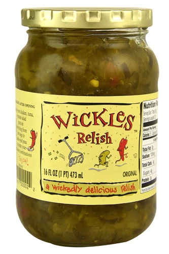 Wickles Relish Original - 473ml: O Toque Agridoce Perfeito para Seus Pratos