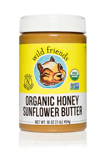 Pasta de Girassol Orgânica Wild Friends com Mel - 454g