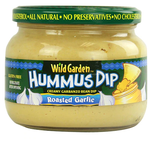 Hummus com Alho Assado Wild Garden - 304g | Sabor e Saúde