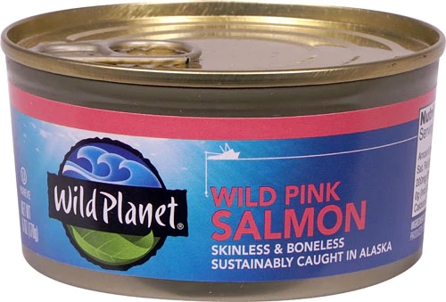 Salmão Rosa Selvagem do Alasca Wild Planet 170g: Proteína Pura e Nutrição Essencial para sua Saúde