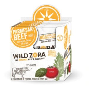 Comprar wild zora beef & veggie bars parmesan tomato basil 1oz -- 10 pack preço no brasil casa e produtos alimentícios lanche produtos alimentícios suplemento importado loja 55 online promoção -