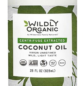 Comprar wildly organic centrifuge extracted coconut oil -- 28 fl oz preço no brasil almond oil food & beverages oils suplementos em oferta suplemento importado loja 29 online promoção -