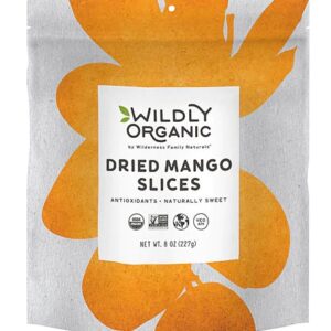 Comprar wildly organic dried mango slices -- 8 oz preço no brasil dried fruit food & beverages fruit mangos suplementos em oferta suplemento importado loja 11 online promoção -