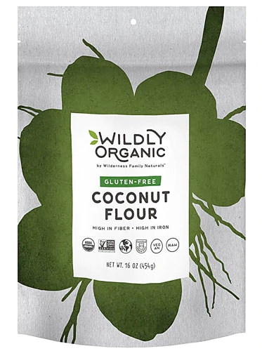 Farinha de Coco Orgânica Wildly - Sem Glúten e Sem Lactose 454g