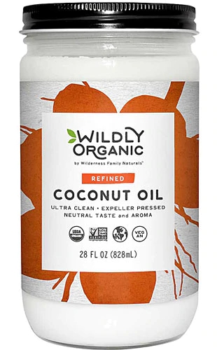 Óleo de Coco Refinado Wildly Organic 828ml - Pureza e Versatilidade para sua Cozinha e Bem-Estar