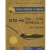 Comprar wiley's finest wild alaskan fish oil peak omega-3 liquid natural lemon -- 4. 23 fl oz preço no brasil fish oil omega fatty acids omega-3 suplementos em oferta vitamins & supplements suplemento importado loja 1 online promoção -