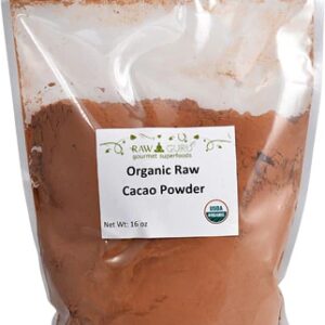 Windy City Organics Raw Guru Organic Raw Cacao Powder -- 16 oz