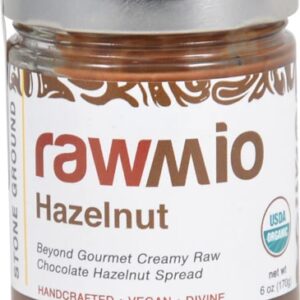 Creme de Avelã Cru e Orgânico Rawmio Windy City Organics - 170g