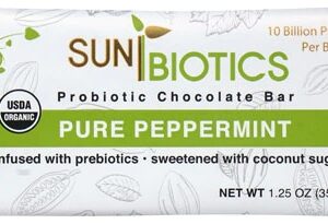 Comprar windy city organics sunbiotics probiotic chocolate bar pure peppermint -- 1. 25 oz preço no brasil candy chocolate chocolate candy food & beverages suplementos em oferta suplemento importado loja 29 online promoção -