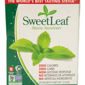 Comprar wisdom natural sweetleaf® stevia sweetener -- 70 packets preço no brasil food & beverages powdered stevia stévia suplementos em oferta sweeteners & sugar substitutes suplemento importado loja 45 online promoção -