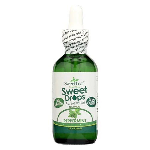 Adoçante Líquido Wisdom Natural SweetLeaf® Sweet Drops™ Hortelã 60ml