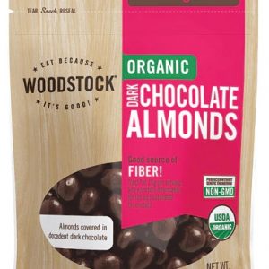 Comprar woodstock organic dark chocolate covered almonds -- 6. 5 oz preço no brasil almonds food & beverages nuts suplementos em oferta suplemento importado loja 51 online promoção -