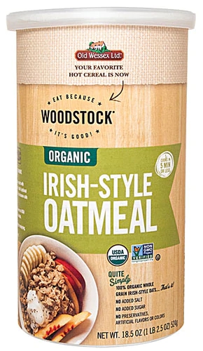 Aveia Orgânica Irlandesa Old Wessex Woodstock - 524g