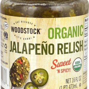 Comprar woodstock organic jalapeno relish -- 16 fl oz preço no brasil condiments food & beverages relish suplementos em oferta suplemento importado loja 1 online promoção -