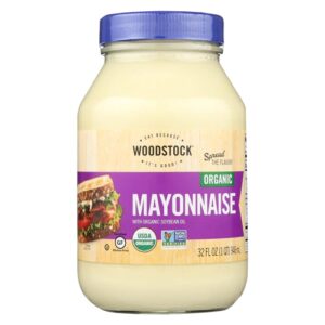 Maionese Orgânica Woodstock com Óleo de Soja Orgânico - 946ml