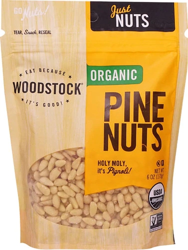 Pinoli Orgânicos Woodstock 170g: Sabor e Nutrição Premium