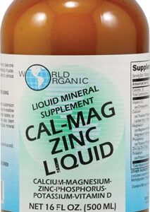 Comprar world organic cal-mag zinc liquid supplement -- 16 fl oz preço no brasil calcium calcium & magnesium complex minerals plus zinc suplementos em oferta vitamins & supplements suplemento importado loja 11 online promoção -