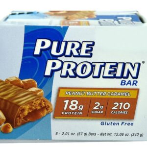 Comprar worldwide sports nutrition pure protein® bar peanut butter caramel -- 6 bars preço no brasil sports & fitness sports bars suplementos em oferta suplemento importado loja 51 online promoção -