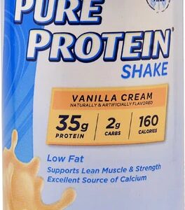 Comprar worldwide sports nutrition pure protein™ shake vanilla cream -- 11 fl oz preço no brasil ready to drink (rtd) sports & fitness suplementos em oferta suplemento importado loja 25 online promoção -