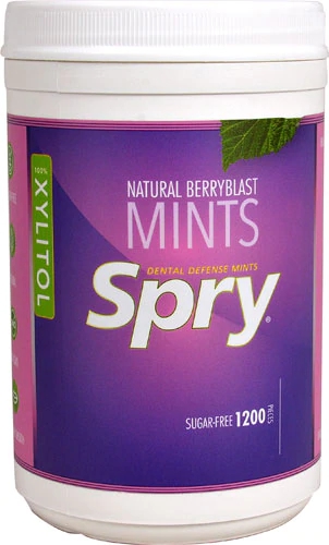 Xlear Dental Defense Mints Natural Berryblast - 1200 Pastilhas