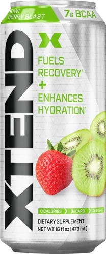 Xtend Bebida Energética Carbonatada Kiwi Berry Blast 473ml - Recuperação e Performance