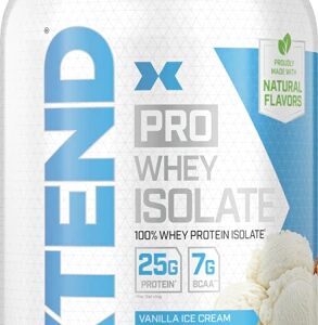 Xtend Pro Whey Isolate Sabor Ice Cream - 25 Porções - Proteína Isolada de Alto Desempenho